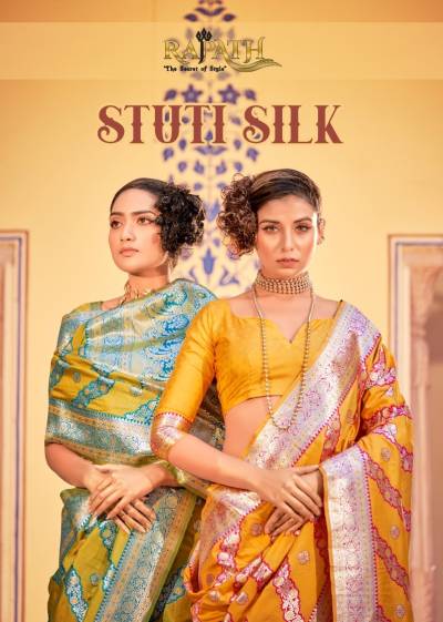 Stuti Silk By Rajpath Banarasi Silk Saree Collection